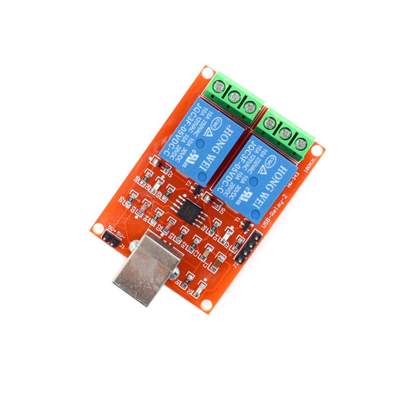 Relay Module 5V - 5v Driver-Free/USB Control Switch/2-way Relay module/computer