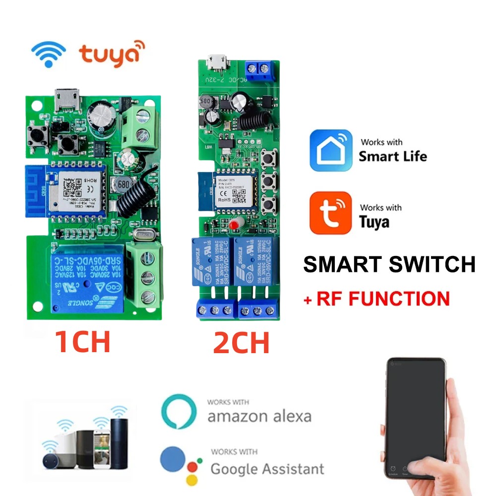 Relay Module 5V - Alexa Smart Switch Tuya Smart Home