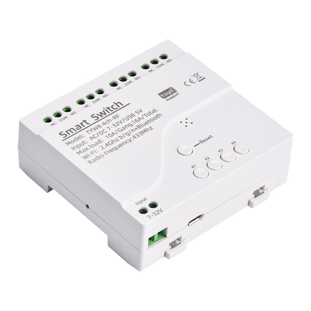 Relay Module 5V - DC 5V-32V Intelligence WiFi Relay Module