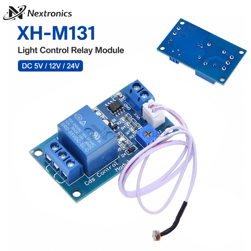 Relay Module 5V - 1/3/5/10PCS XH-M131 DC 5V 12V 24V
