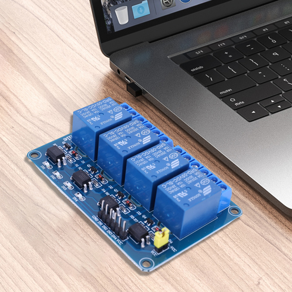 5V 12V 4 Channel Relay Board w - đánh giá và giá Relay Module 5V