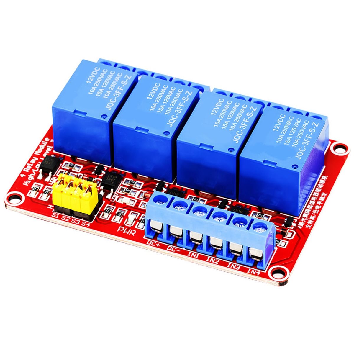 A49T 4 Channel Relay Module 5V - đánh giá và giá Relay Module 5V