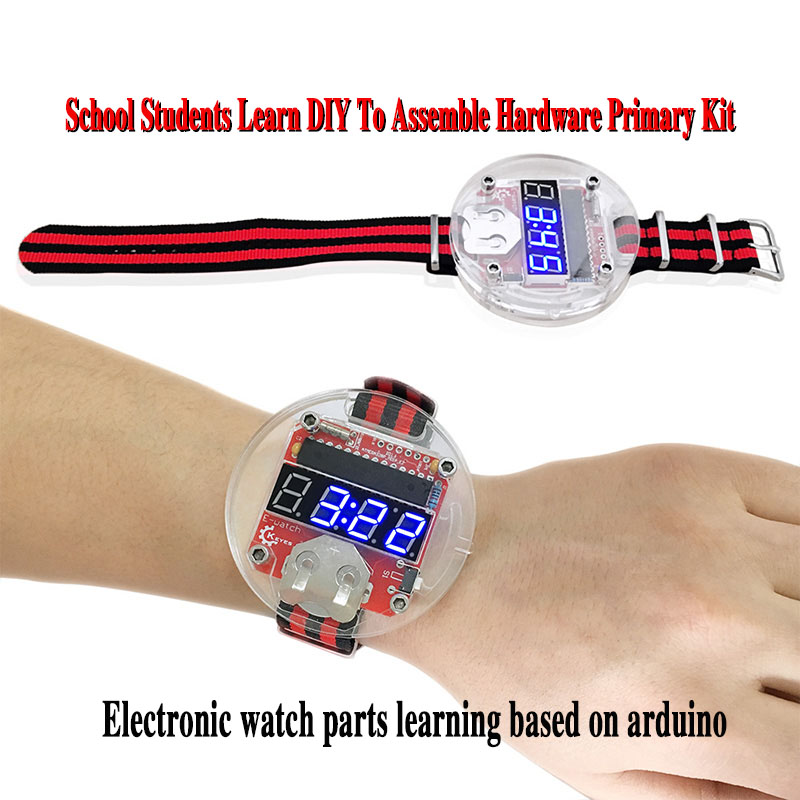 Single Chip LED Kit Clock DIY  - đánh giá và giá Diy Electronics Parts