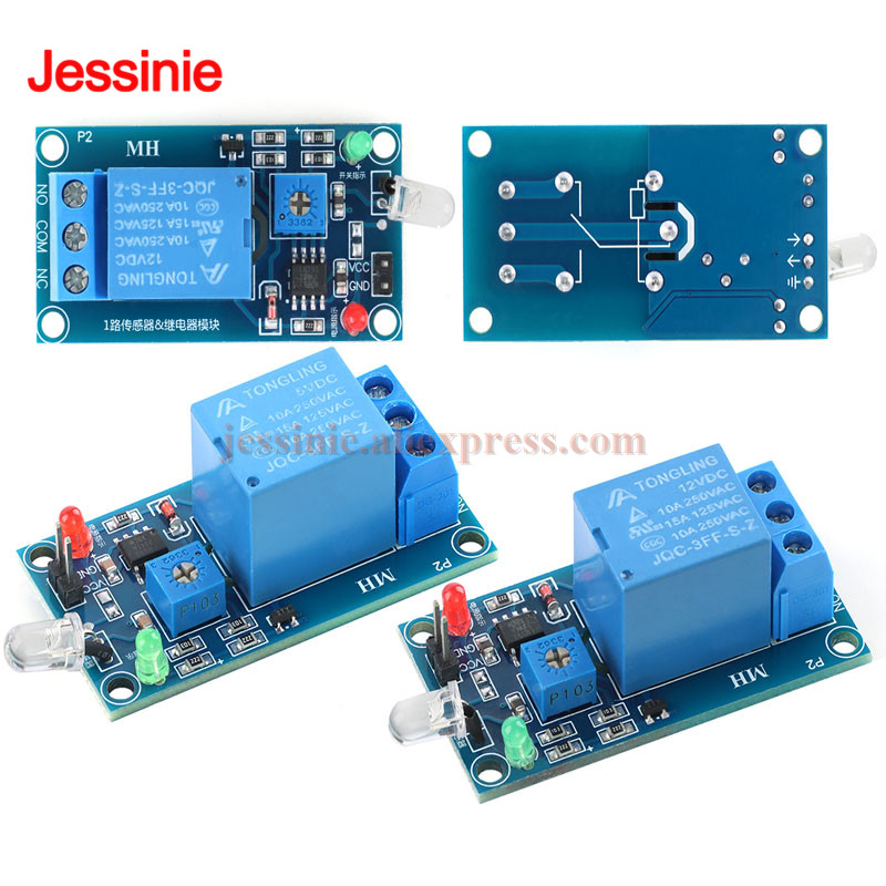 5pcs/1pc 5V 12V Light Control  - đánh giá và giá Relay Module 5V