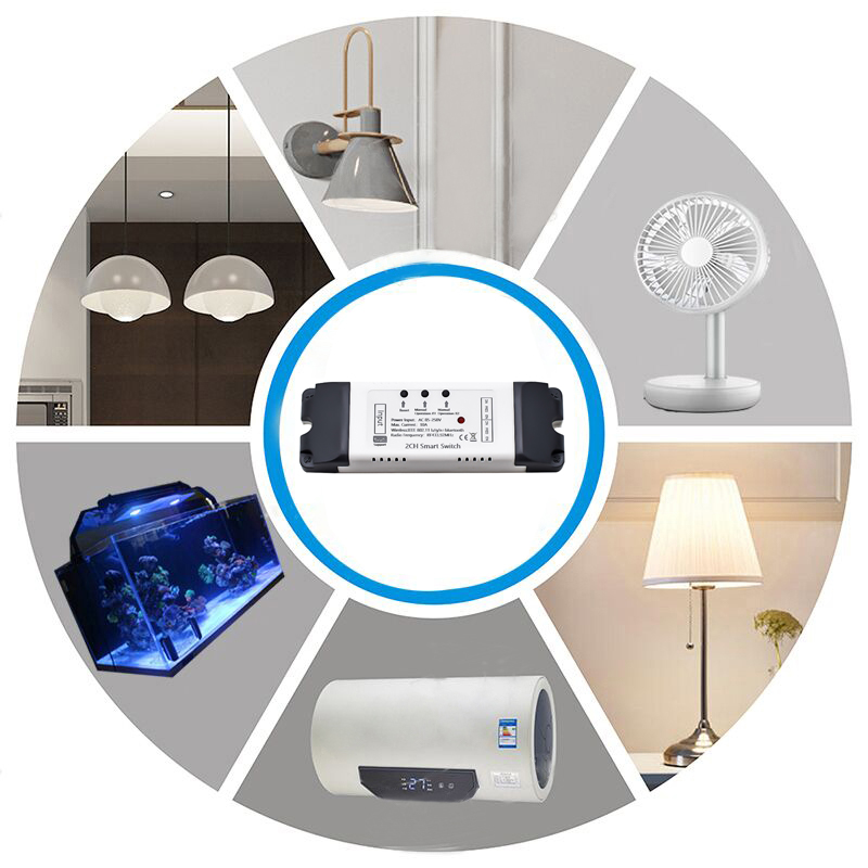 Tuya Smart Wifi Switch Module  - đánh giá và giá Relay Module 5V