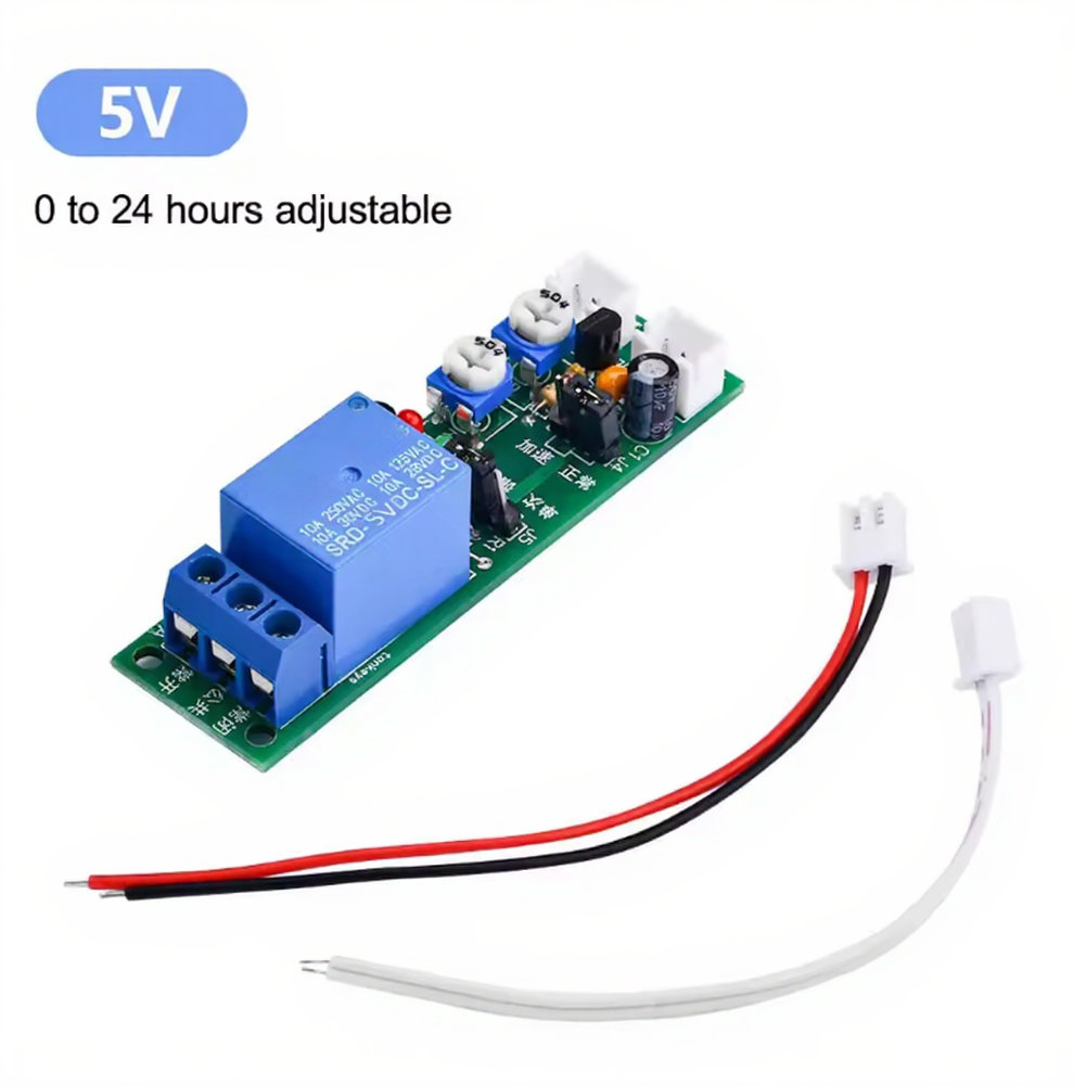 DC Input Time Delay Relay Modu - đánh giá và giá Relay Module 5V