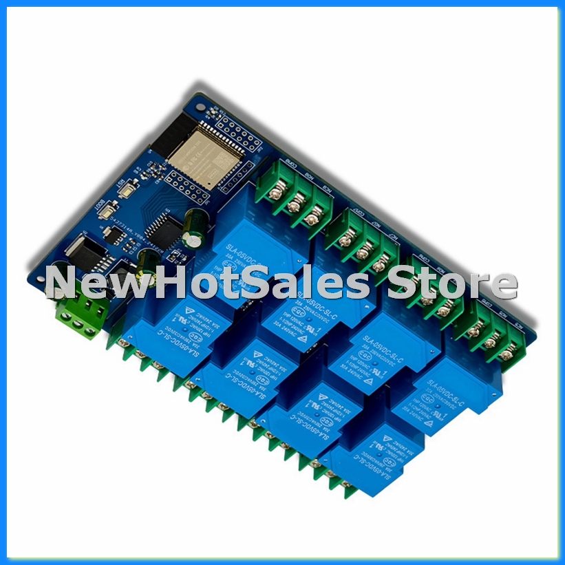 8 Channel Relay Module 30A DC7 - đánh giá và giá Relay Module 5V