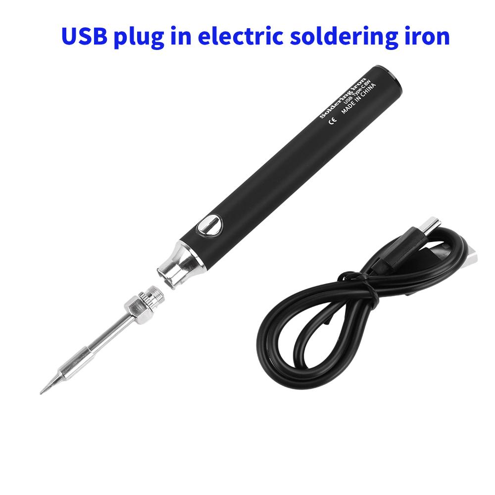 Mini USB Type-C Soldering Iron - đánh giá và giá Flux Pen Electronics
