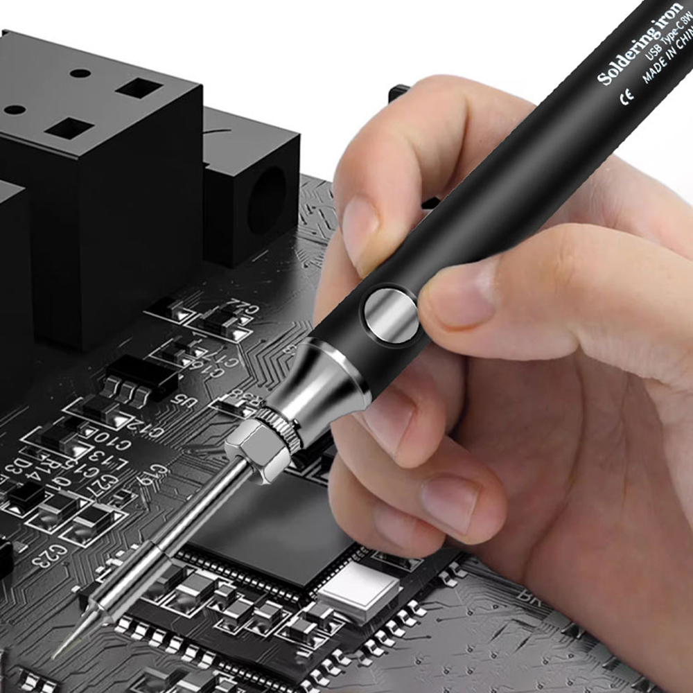 Mini USB Type-C Soldering Iron - đánh giá và giá Flux Pen Electronics