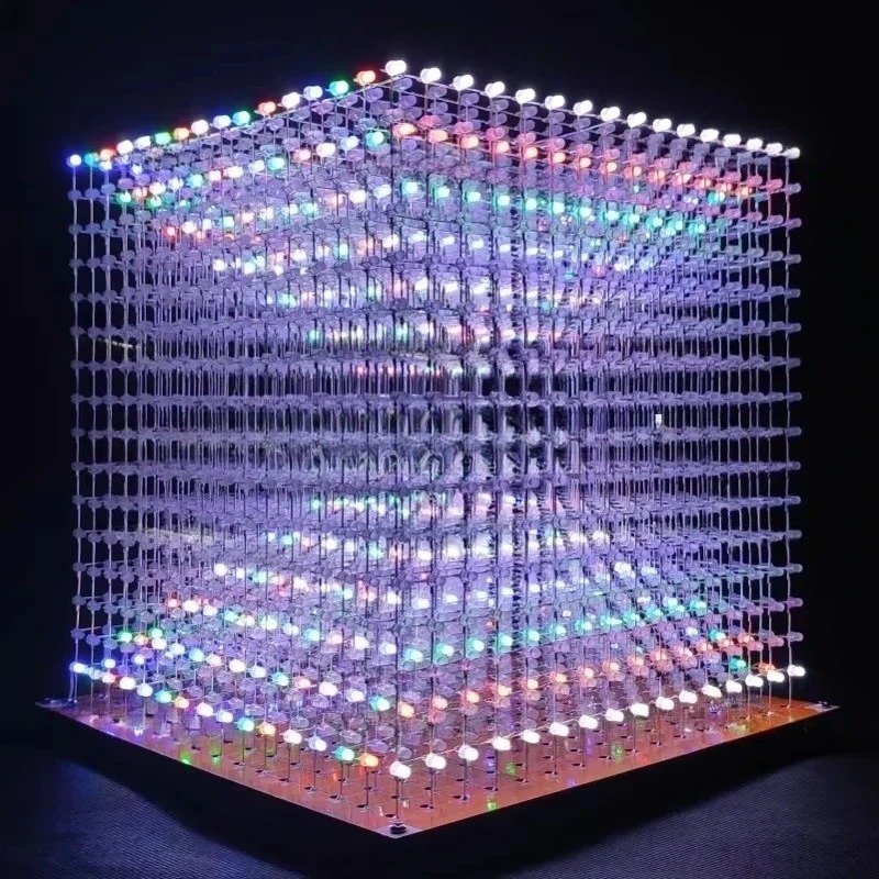 3 D16mini Light Cube Kit 16x16 - đánh giá và giá Diy Electronics Parts