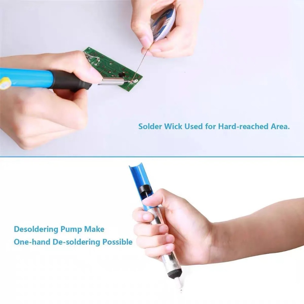 Aluminum Desoldering Pump Vacu - đánh giá và giá Flux Pen Electronics