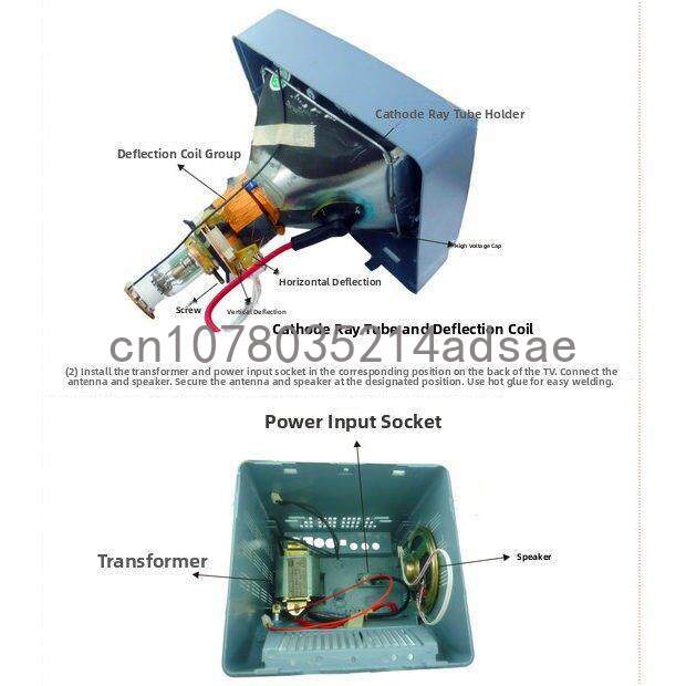 5.5 Inch Black & White TV Main - đánh giá và giá Diy Electronics Parts
