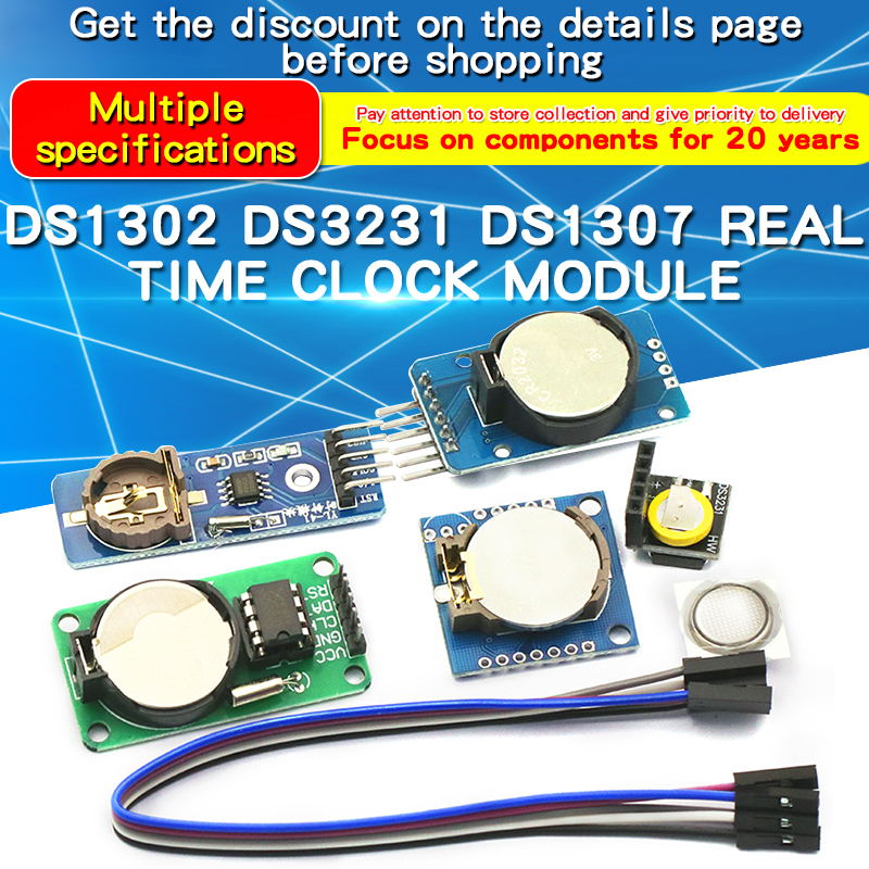 1 Chiếc DS1302 DS3231 DS1307 Đ - đánh giá và giá Rtc Module Ds3231
