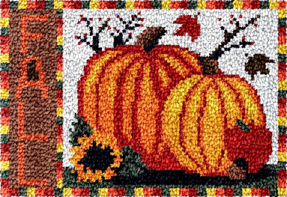 Pumpkin Latch hook kit with pr - đánh giá và giá Hobby Diy Electronics Kit