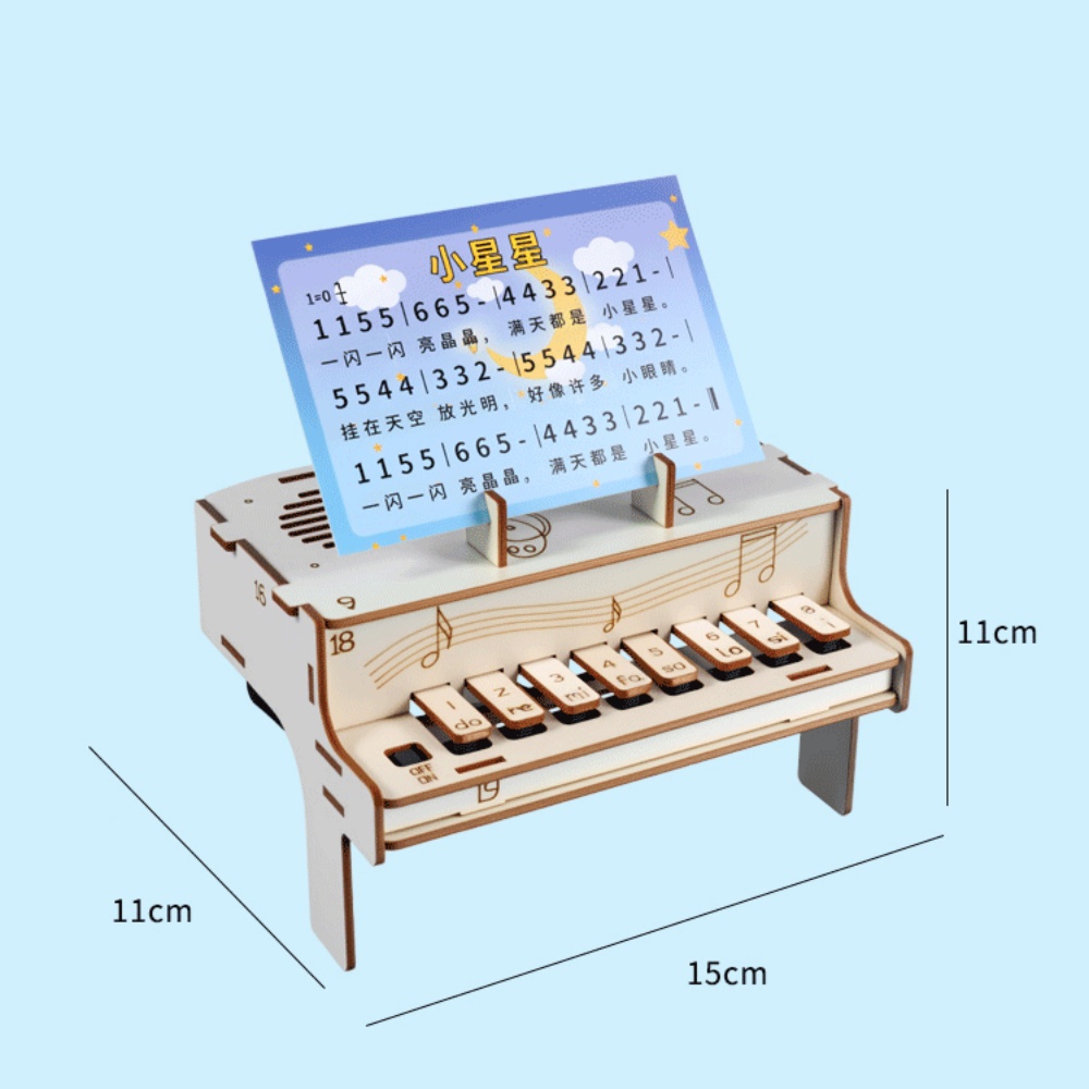 DIY Wooden Electronic Piano Mo - đánh giá và giá Diy Electronics Parts