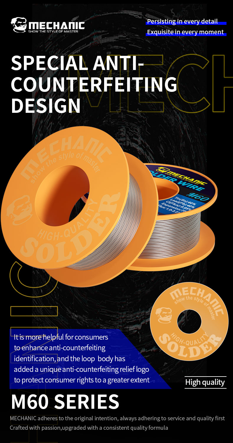 MECHINC OFFICIAL Solder Wire M - đánh giá và giá Diy Electronics Flux