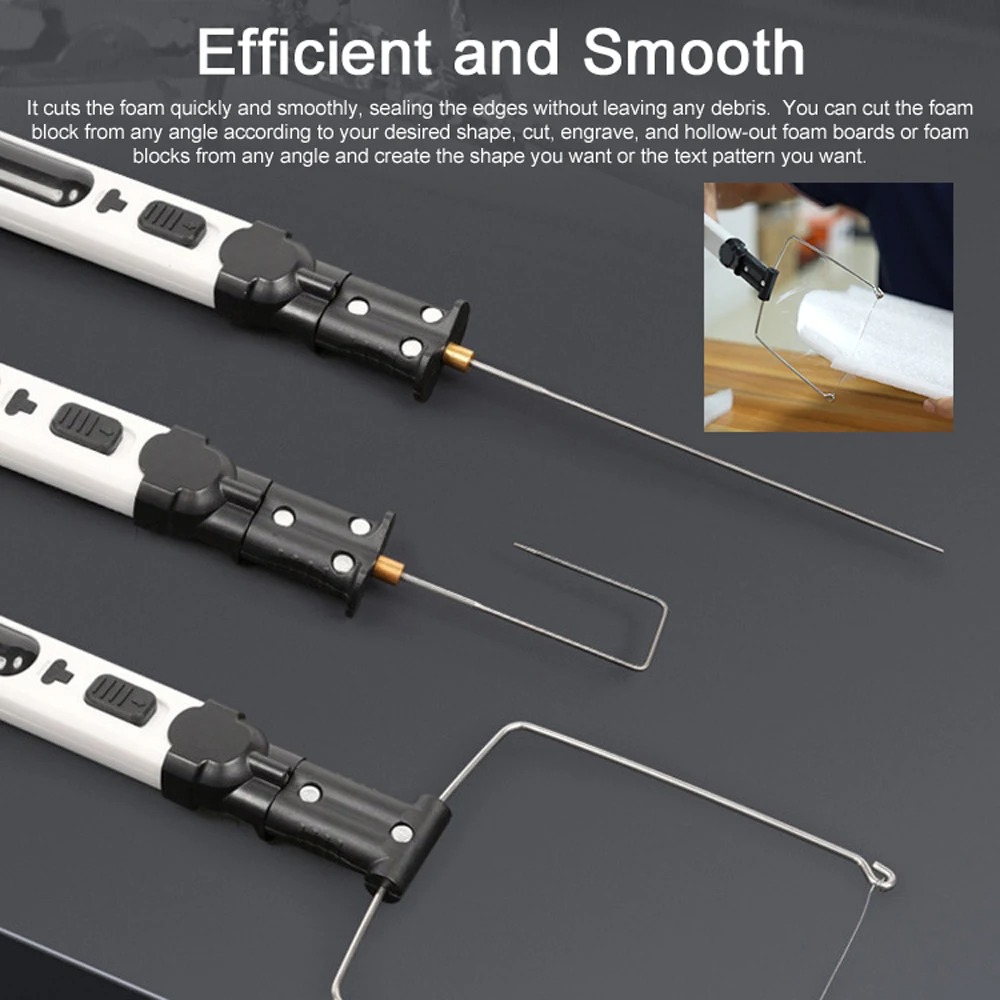 Portable Cordless Foam Cutter  - đánh giá và giá Flux Pen Electronics