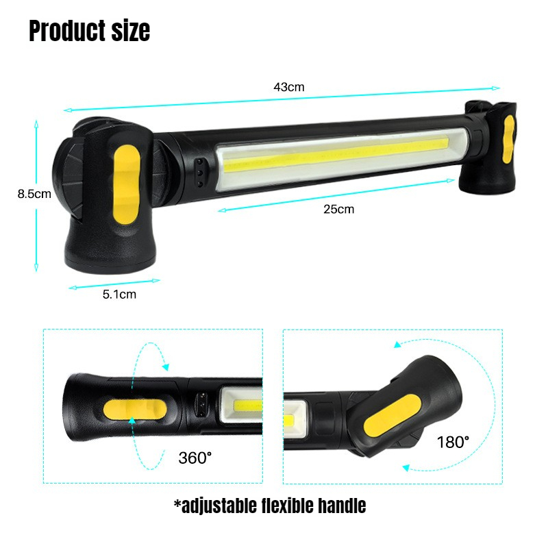 LED Magnetic Work Light 1200LM - đánh giá và giá Ldr Light Sensor