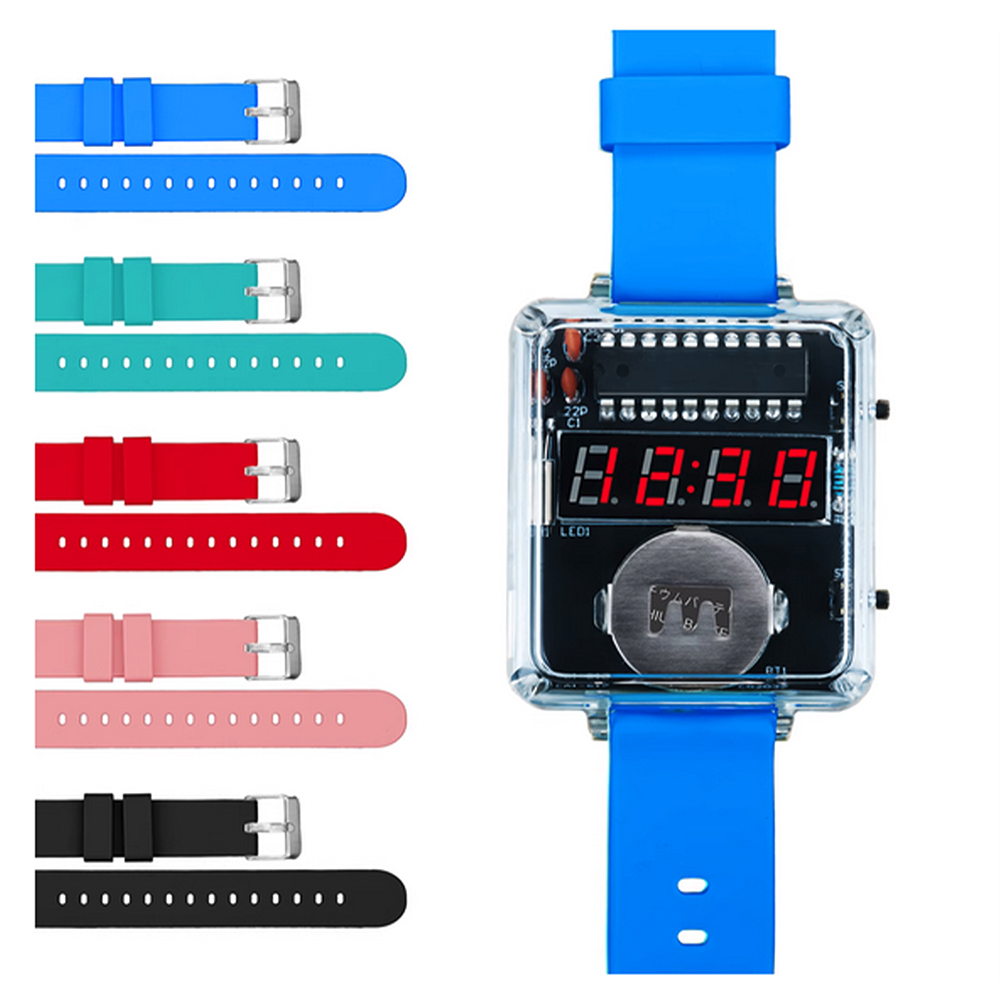 DIY Electronic Watch Kit 0.28' - đánh giá và giá Hobby Diy Electronics Kit