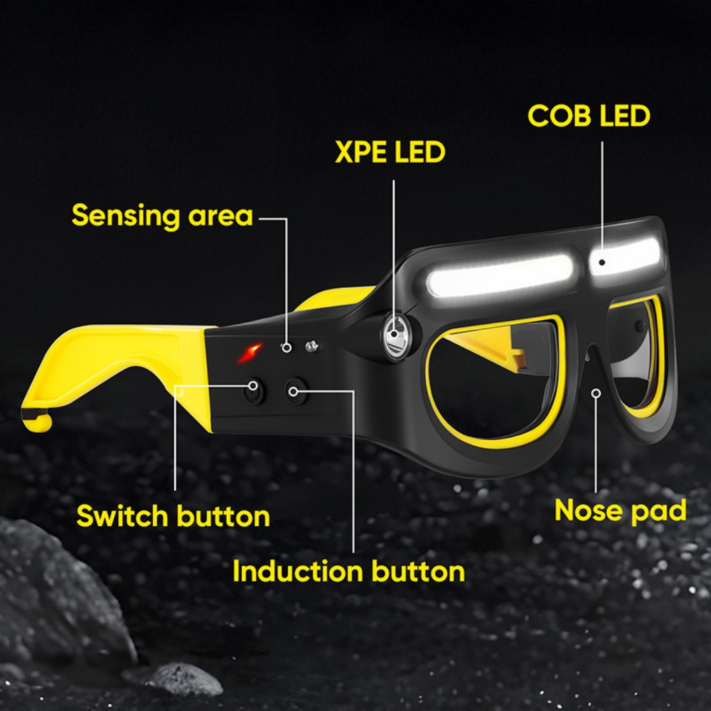LED Headlamp Glasses Rechargea - đánh giá và giá Ldr Light Sensor